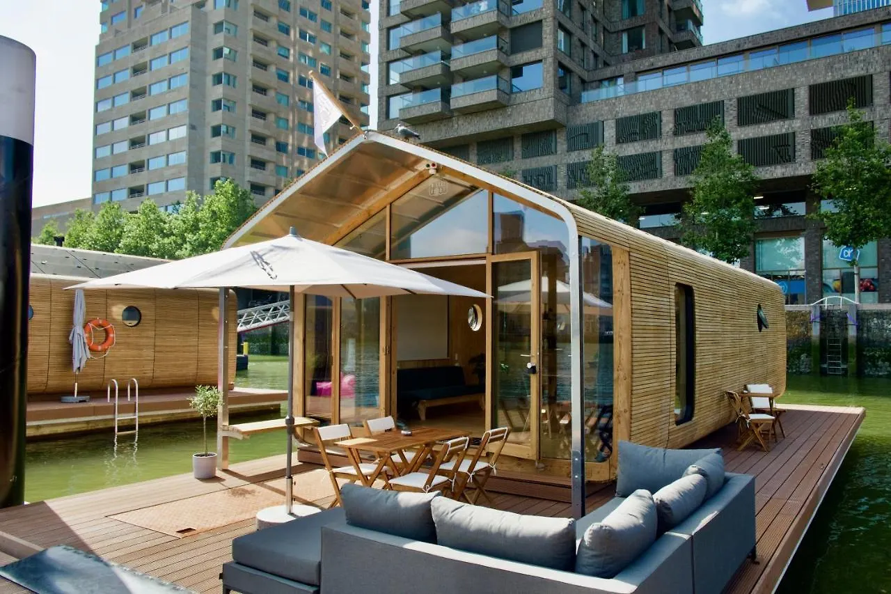 Hébergement de vacances Villa Wikkelboats At Floating Rotterdam Rijnhaven