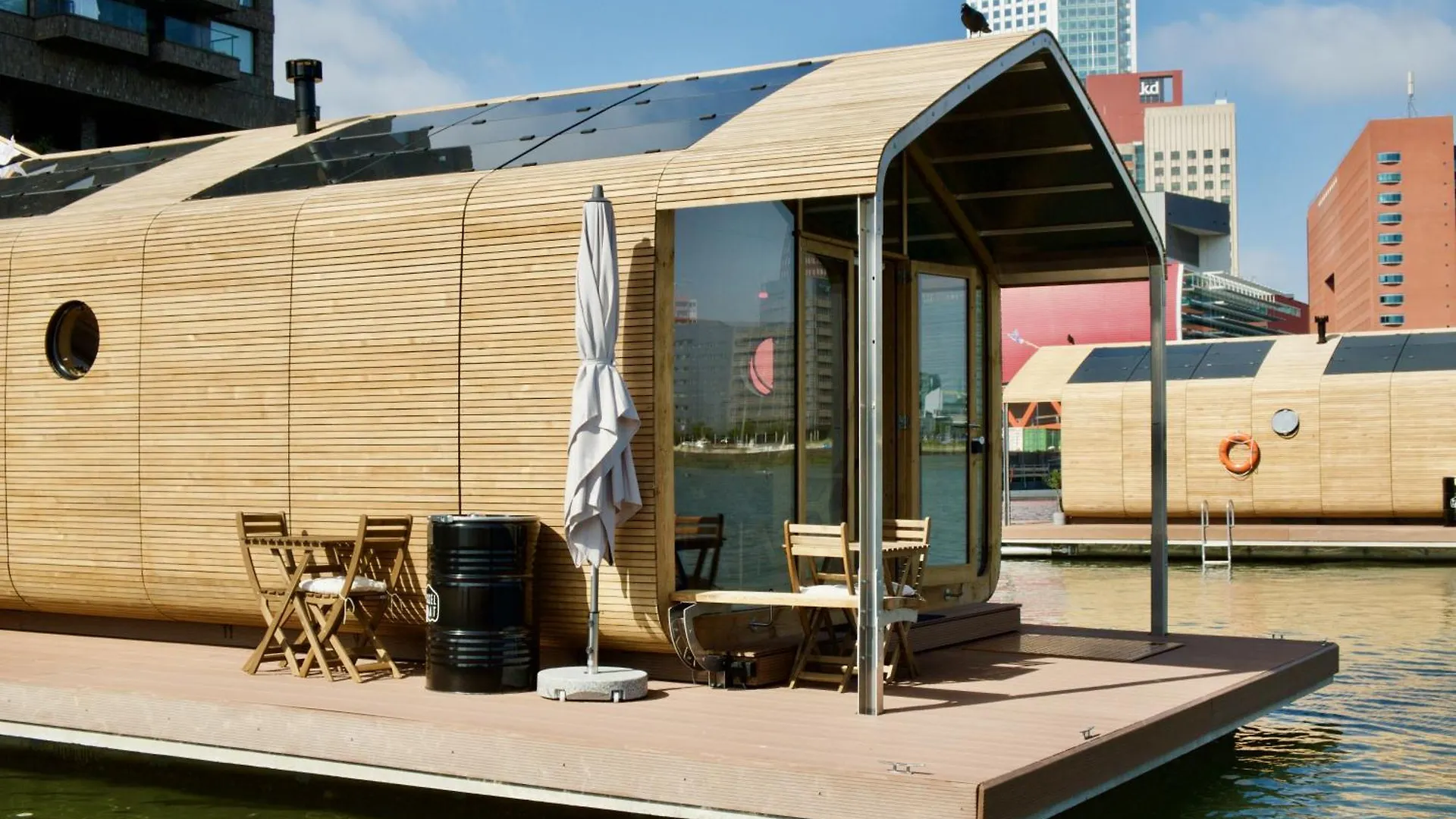 Hébergement de vacances Villa Wikkelboats At Floating Rotterdam Rijnhaven